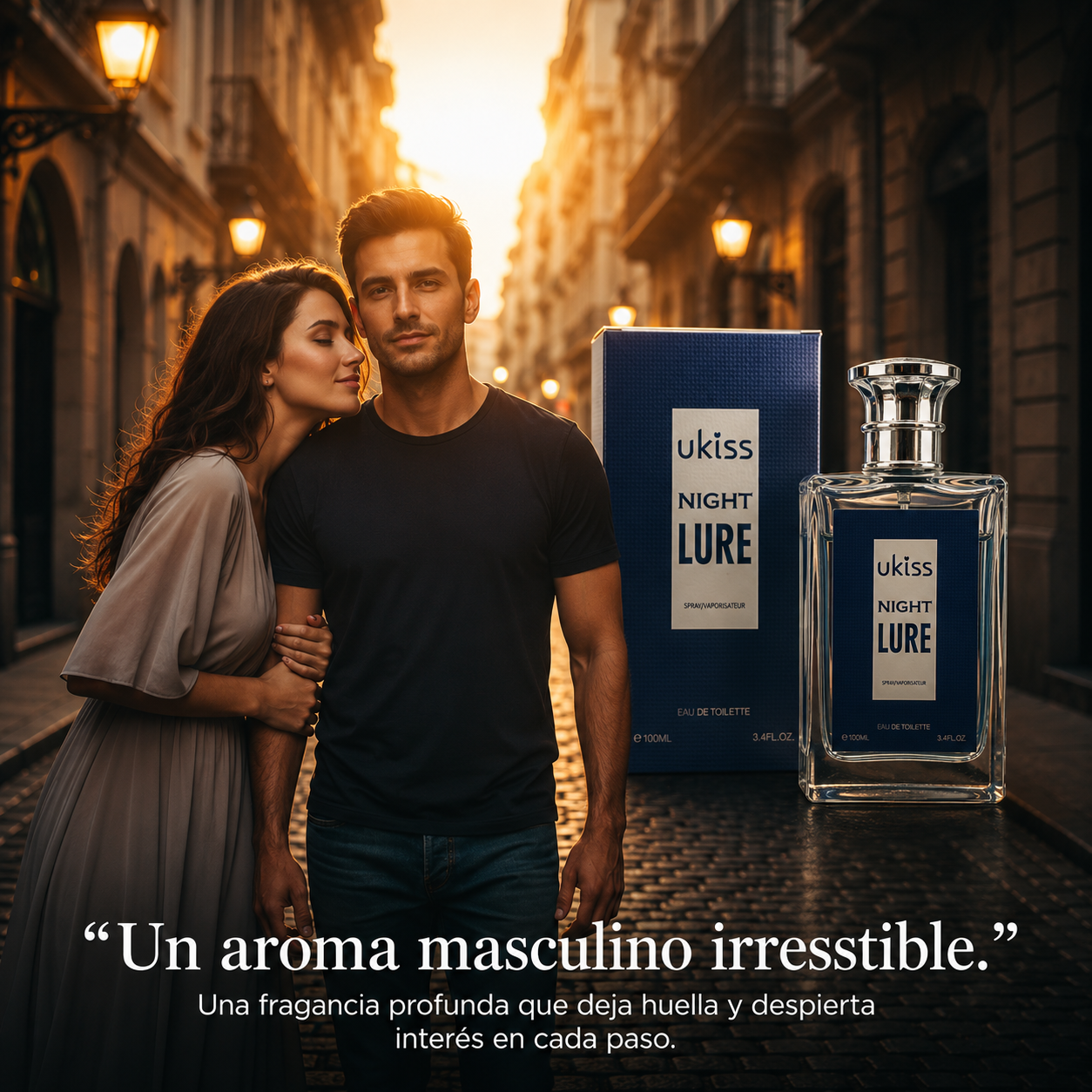 Ukiss Night Lure — El aroma que ella nunca olvida.