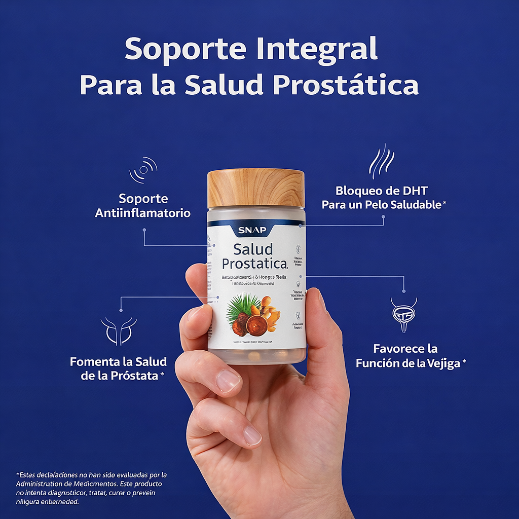 Prostate Health - Ayuda a apoyar la salud del tracto urinario masculino y la próstata.