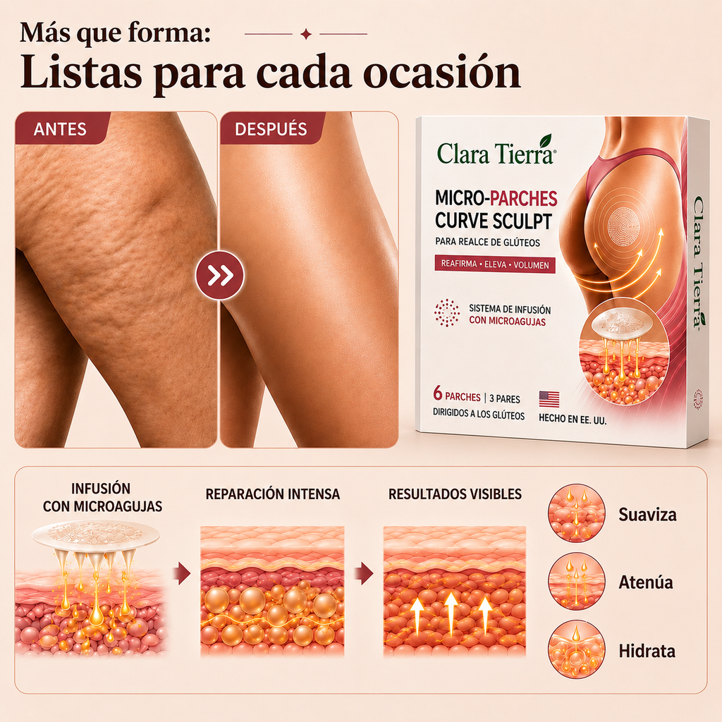 Esculpí y Realzá Tus Glúteos – Más Firmes, Definidos y con Mayor Volumen Día Tras Día