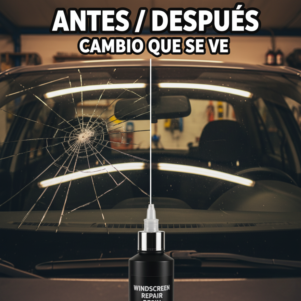 VidrioFix – Resina Profesional para Reparación de Parabrisas