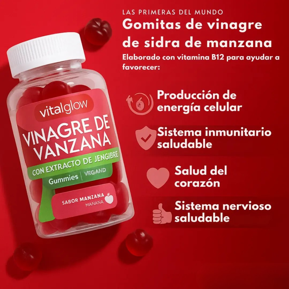 VitaGlow Gummies – Cintura más pequeña, piel más radiante