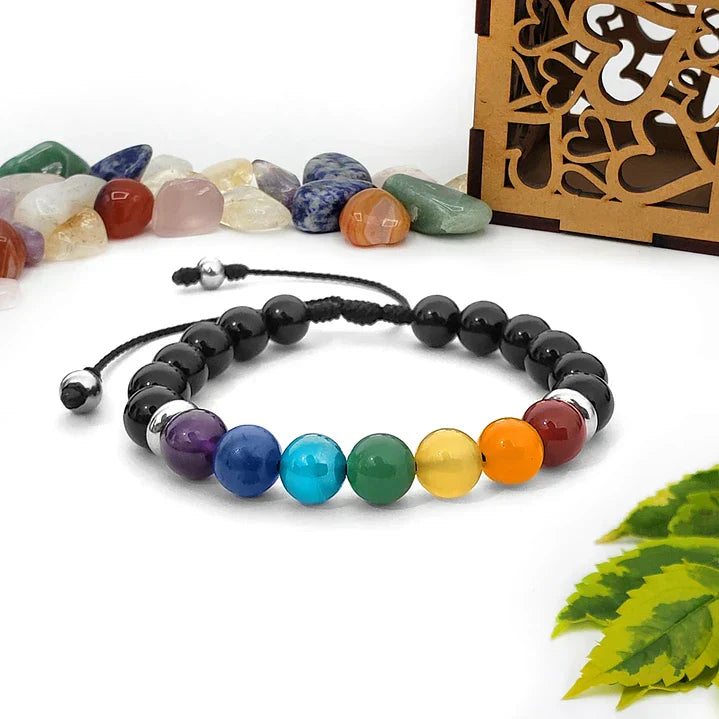 Pulsera Tilan™ de 7 Chakras – Energía, Paz y Sanación (Oferta 2x1)