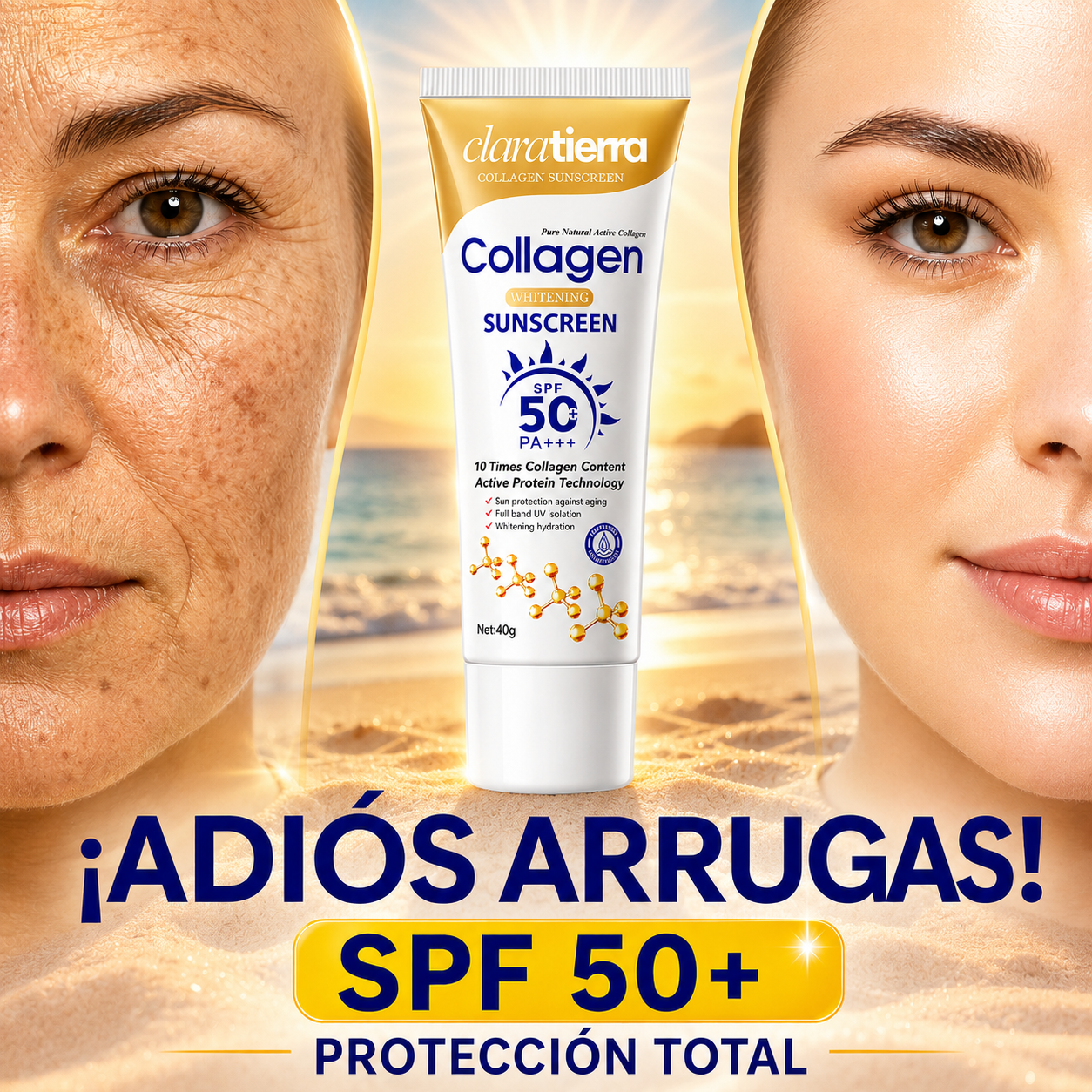 Protector Solar Ultra SPF 50+ Colágeno