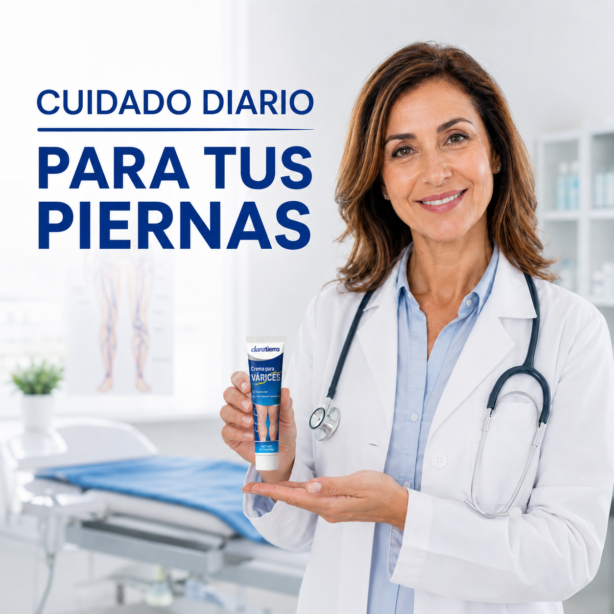 Crema para Várices con Fórmula Calmante para Piernas. 2x1 Oferta Especial!