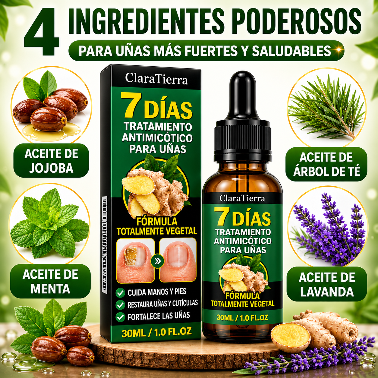 NailCure - Elimina los Hongos en las Uñas y Recupera Uñas Sanas y Hermosas Desde la Raíz