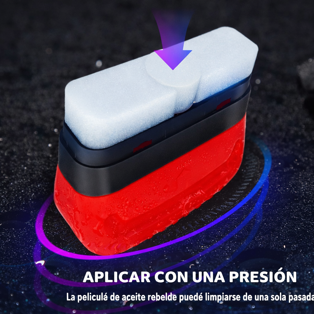 Cepillo Limpiador de Película de Aceite — Mejora la Claridad y la Visibilidad (Oferta 2x1)