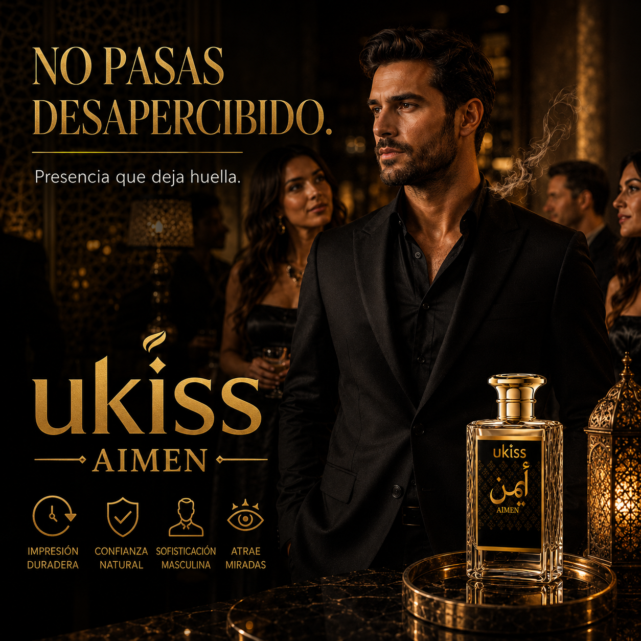 UKISS AIMEN - Fragancia masculina. Presencia inolvidable.
