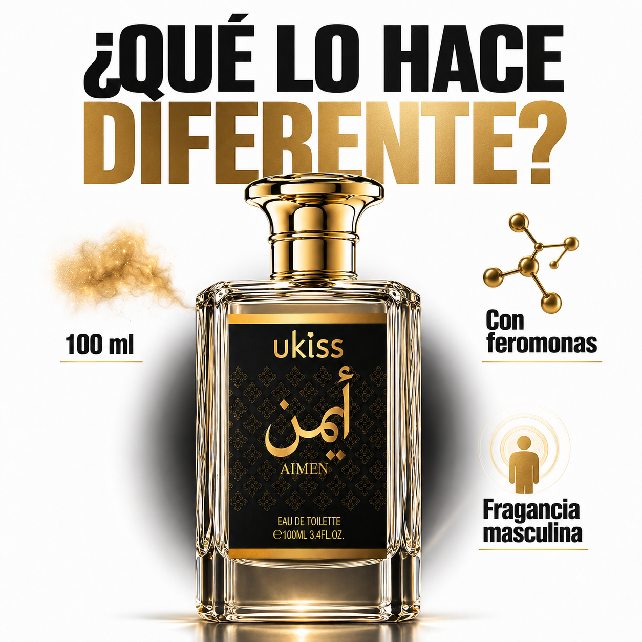 UKISS AIMEN PERFUME DE FEROMONAS - Despertá tu atractivo. Dejás una impresión inolvidable.