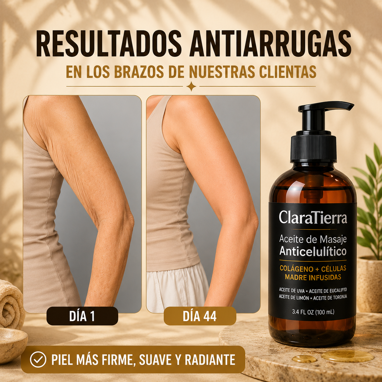 Aceite de Masaje Anticelulítico – Suaviza, Reafirma y Esculpe Tu Piel Naturalmente