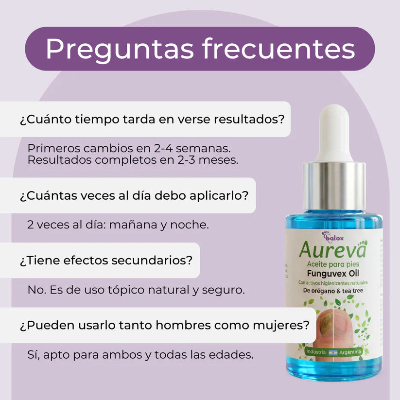 FUNGIVEX: El aceite que elimina el 99.9% de los hongos en tus uñas.