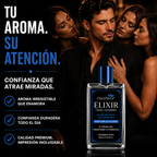 Perfume para hombre ELIXIR - una fragancia que complementa tu presencia.