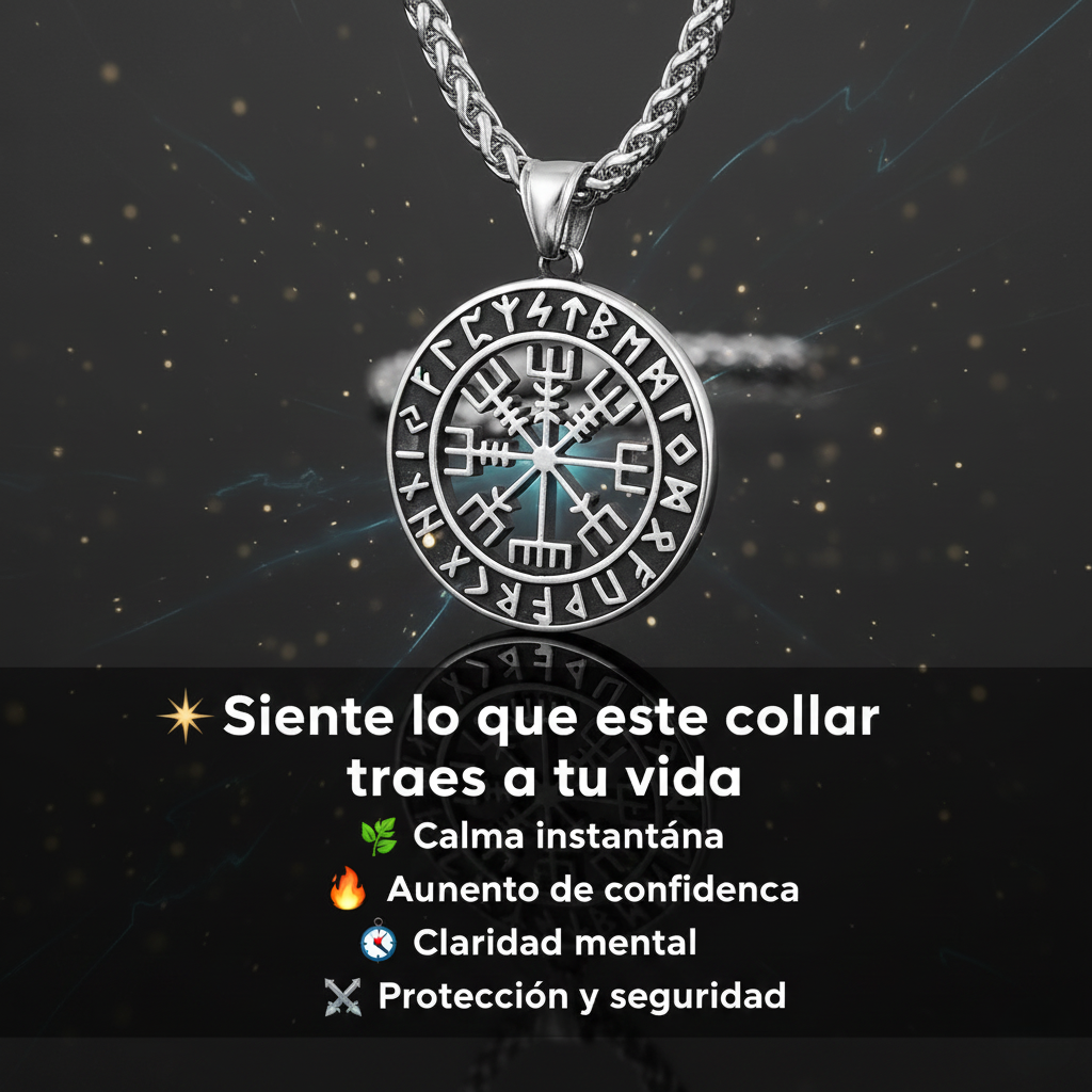 Collar con colgante de runa Lún: despierta tu fuerza interior
