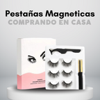 Pestañas Magnéticas reutilizables (Pack 3 pares)