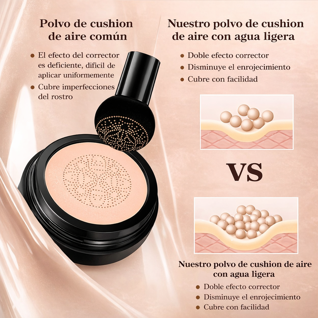 Base de Alta Cobertura – Maquillaje Hidratante con Base de Colágeno