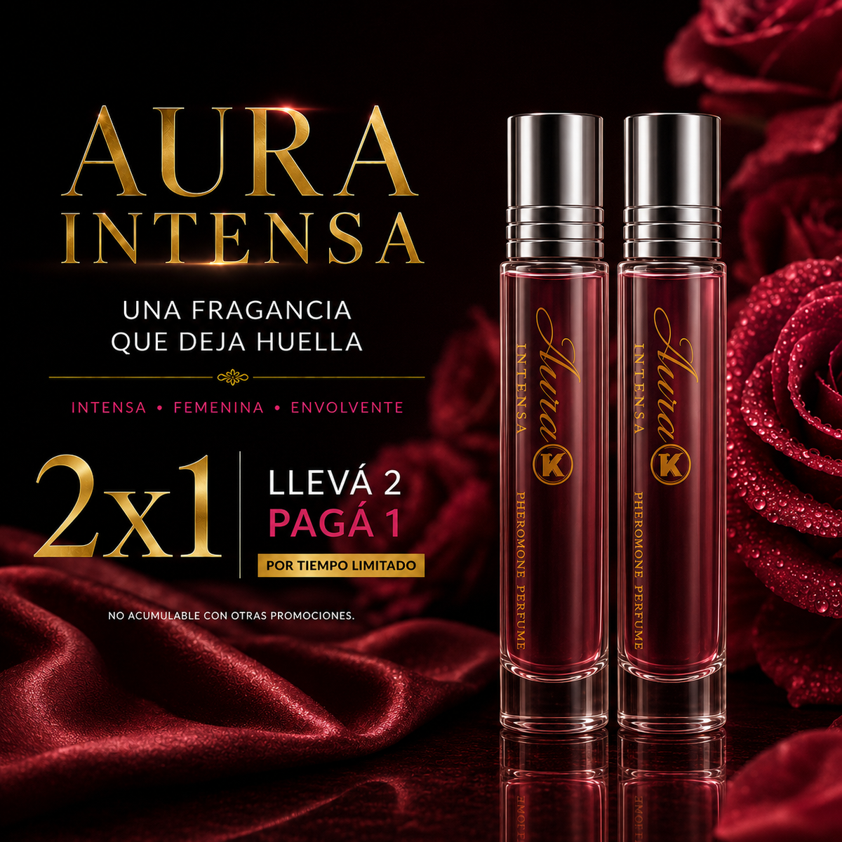 AURA INTENSA - Una fragancia que deja huella (Oferta 2x1).