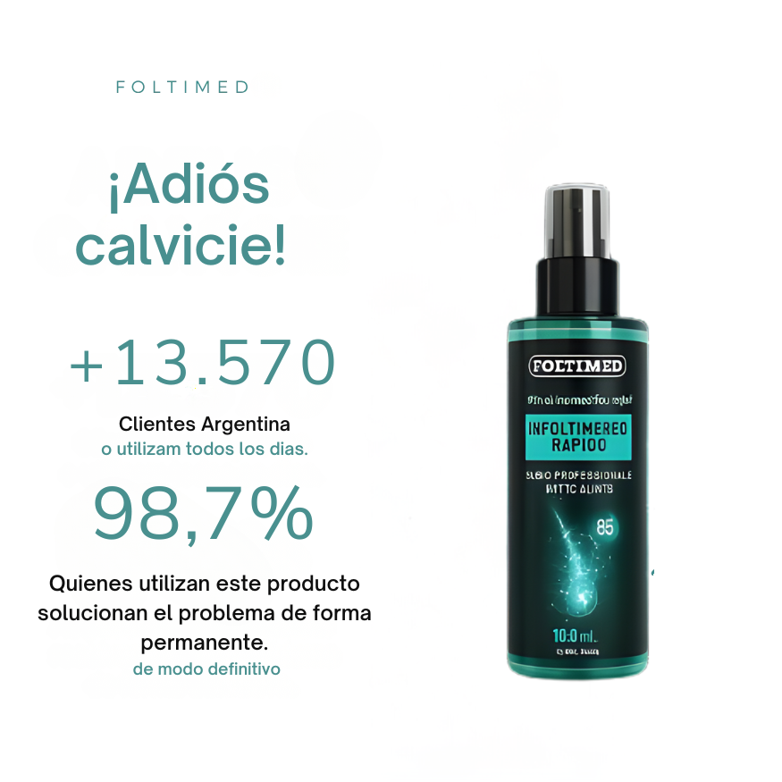 Foltimed – Revitaliza el cabello de forma natural para un cabello más grueso y saludable