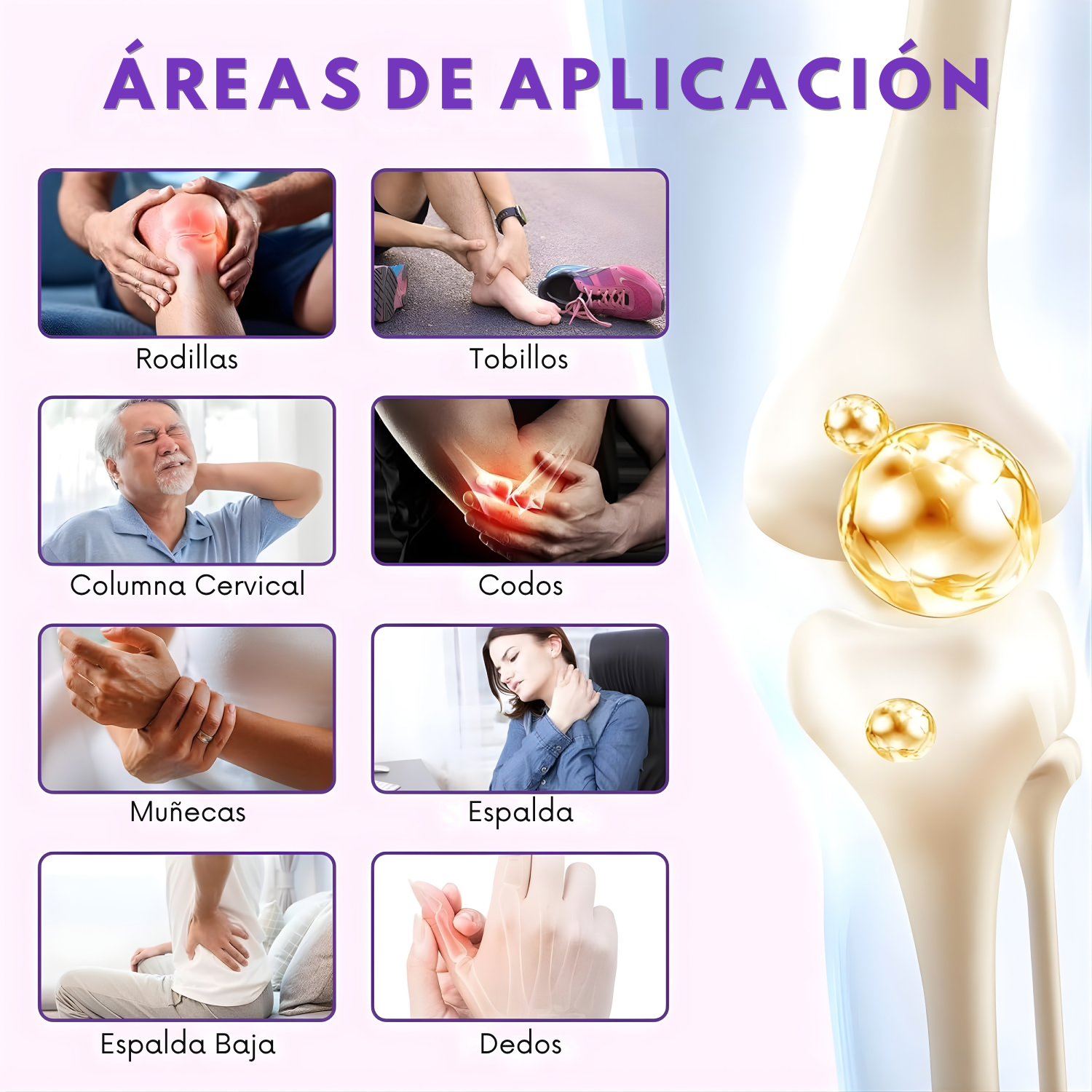 Gel de masaje calmante – Alivio real. Movimiento renovado.