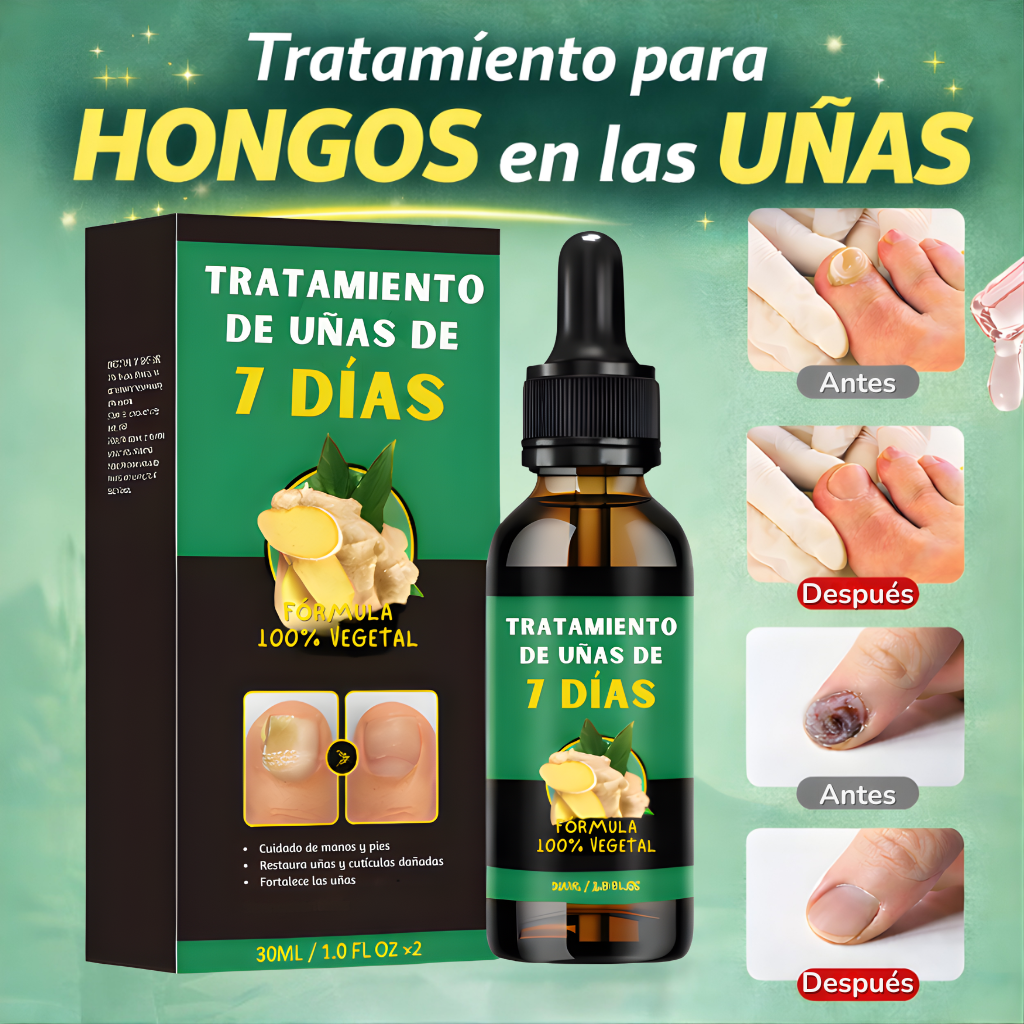 Tratamiento para hongos en las uñas: uñas más sanas, limpias y fuertes desde la raíz.