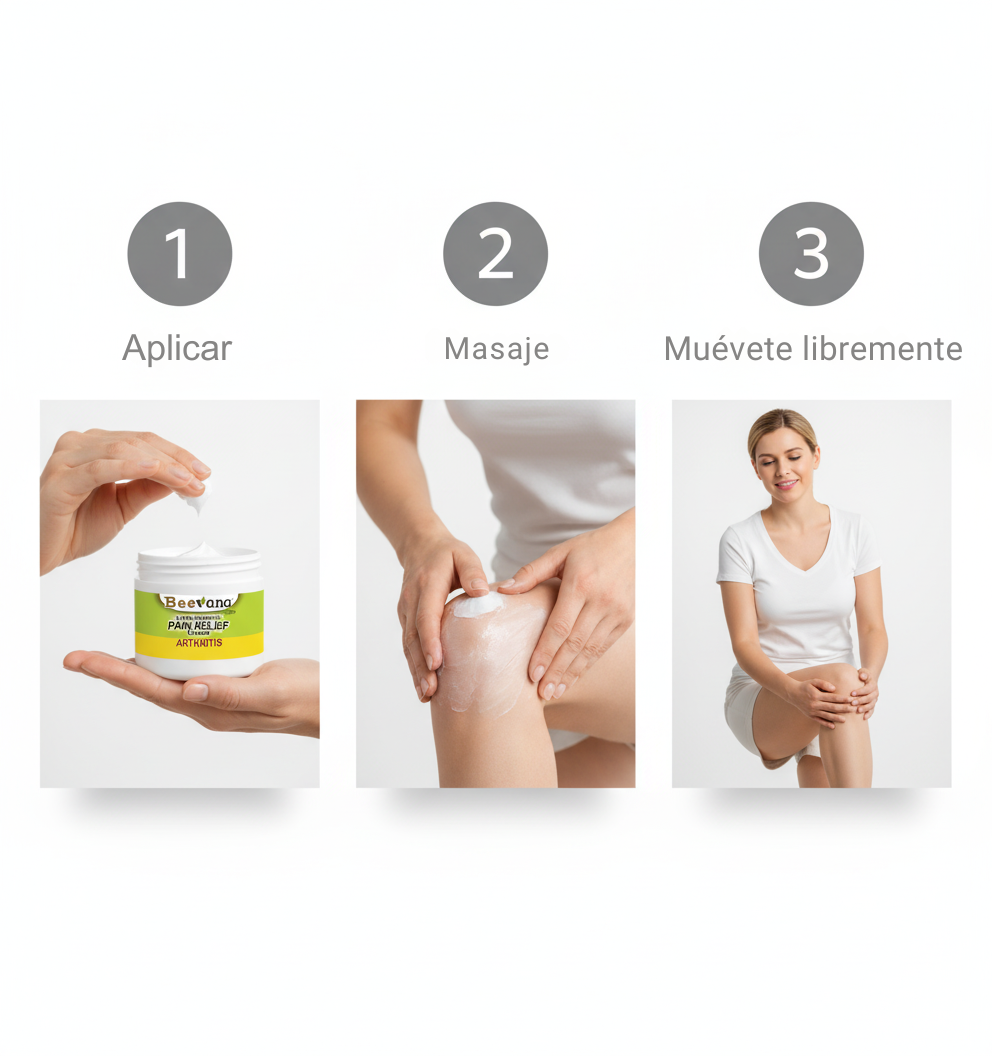 Crema de alivio rápido: Sienta cómo funciona en minutos