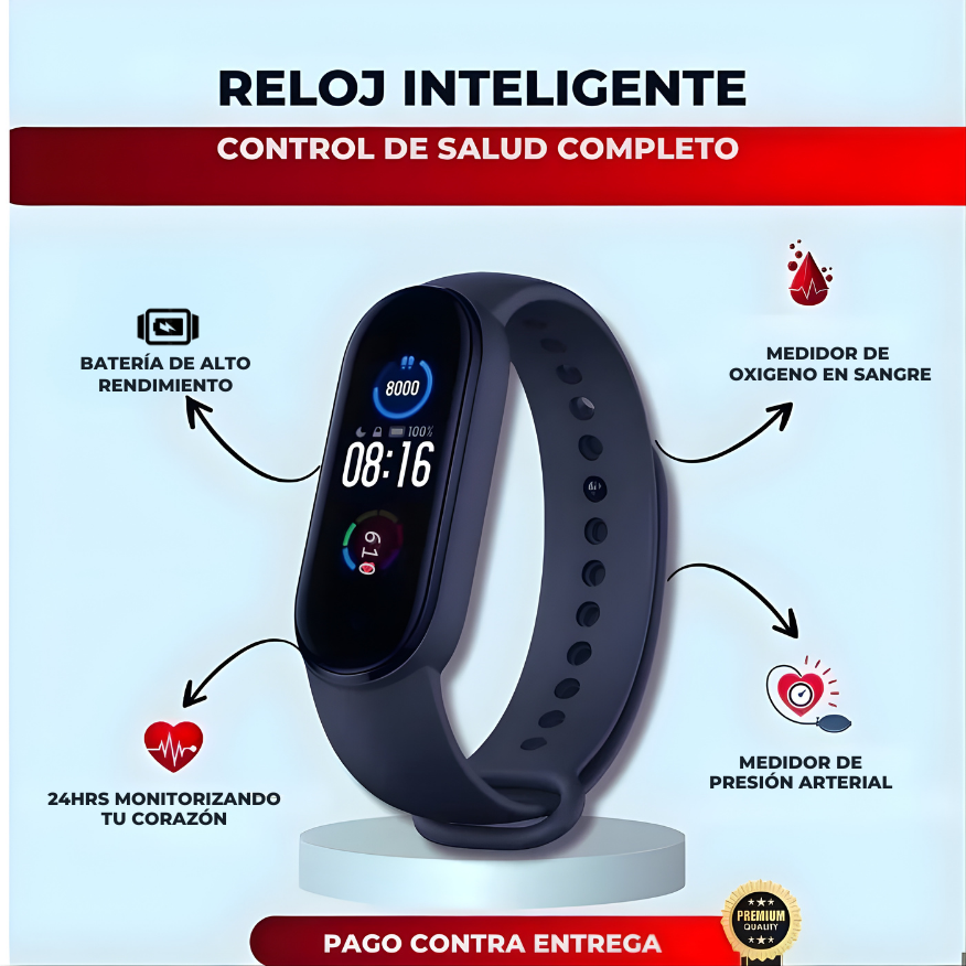 El reloj inteligente definitivo para el bienestar, el estilo y el rendimiento