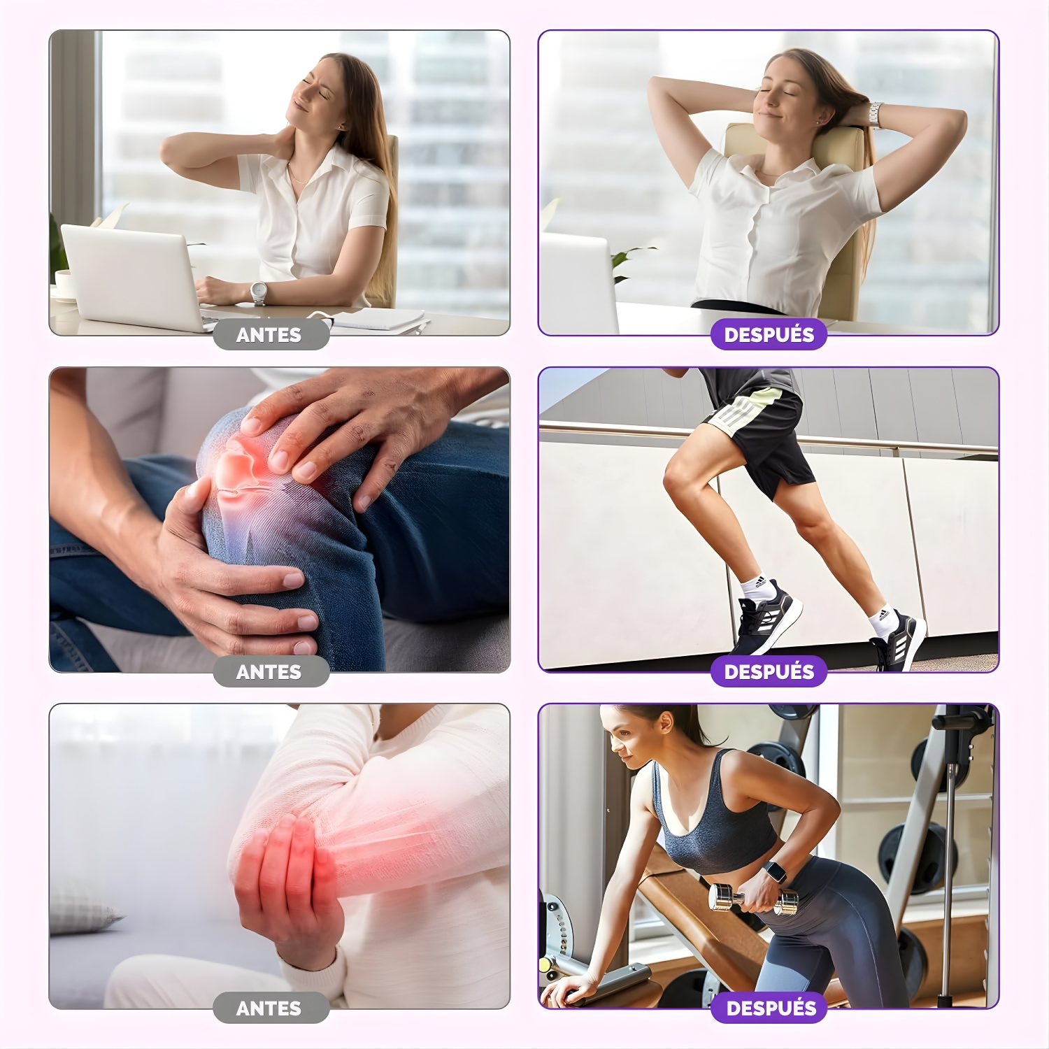 Gel de masaje calmante – Alivio real. Movimiento renovado.