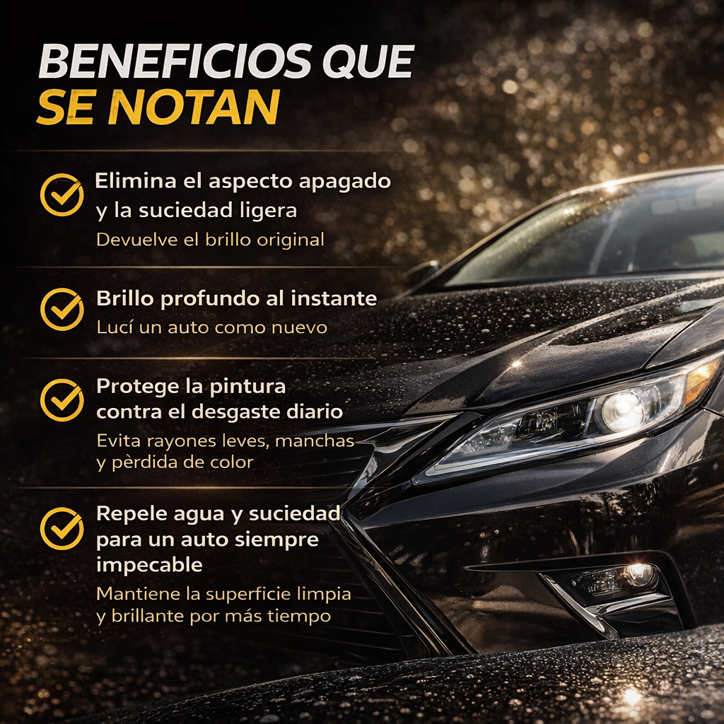 ClaraTierra - Brillo Cerámico Instantáneo PRO