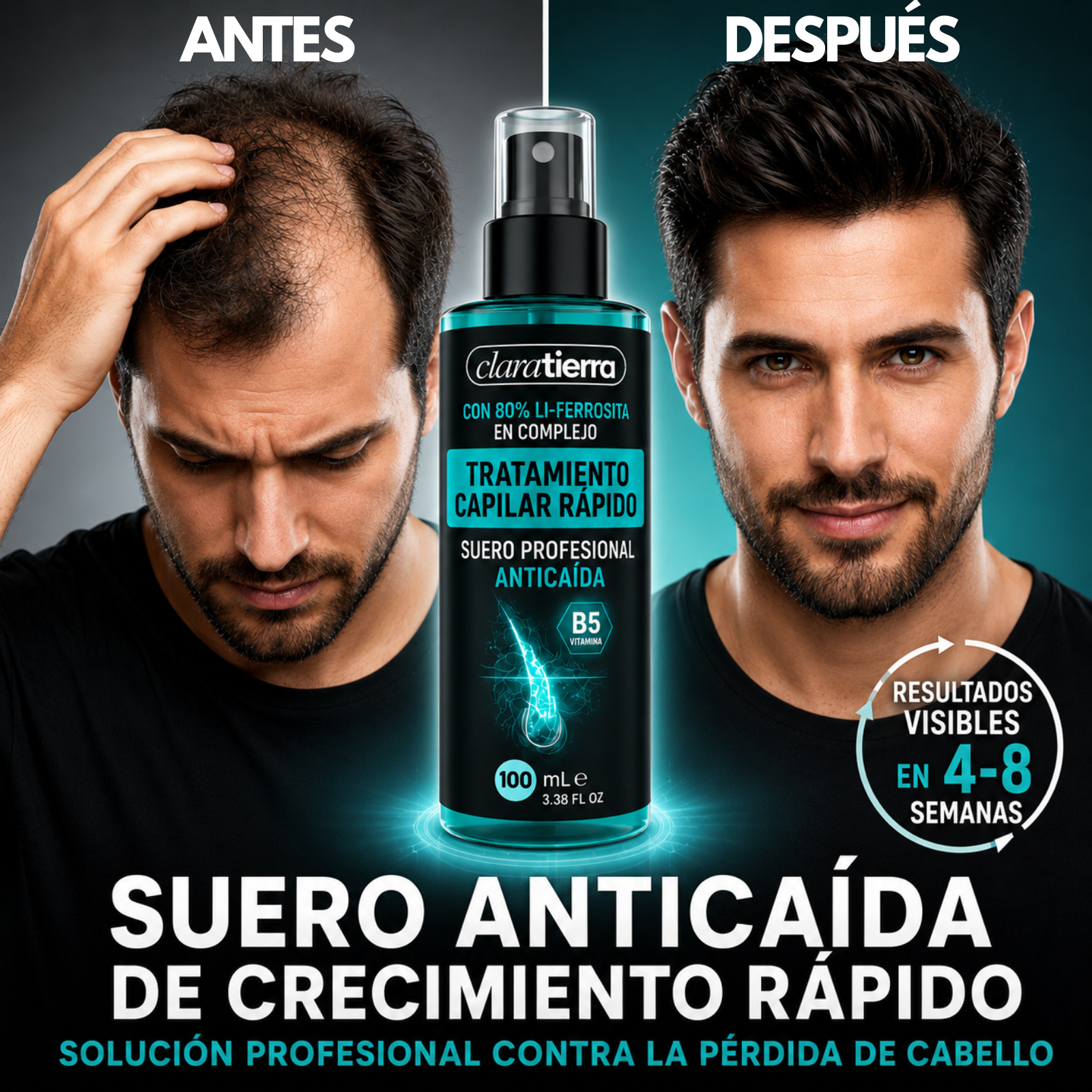 Activador para spray capilar - Reconstruye tu cabello naturalmente