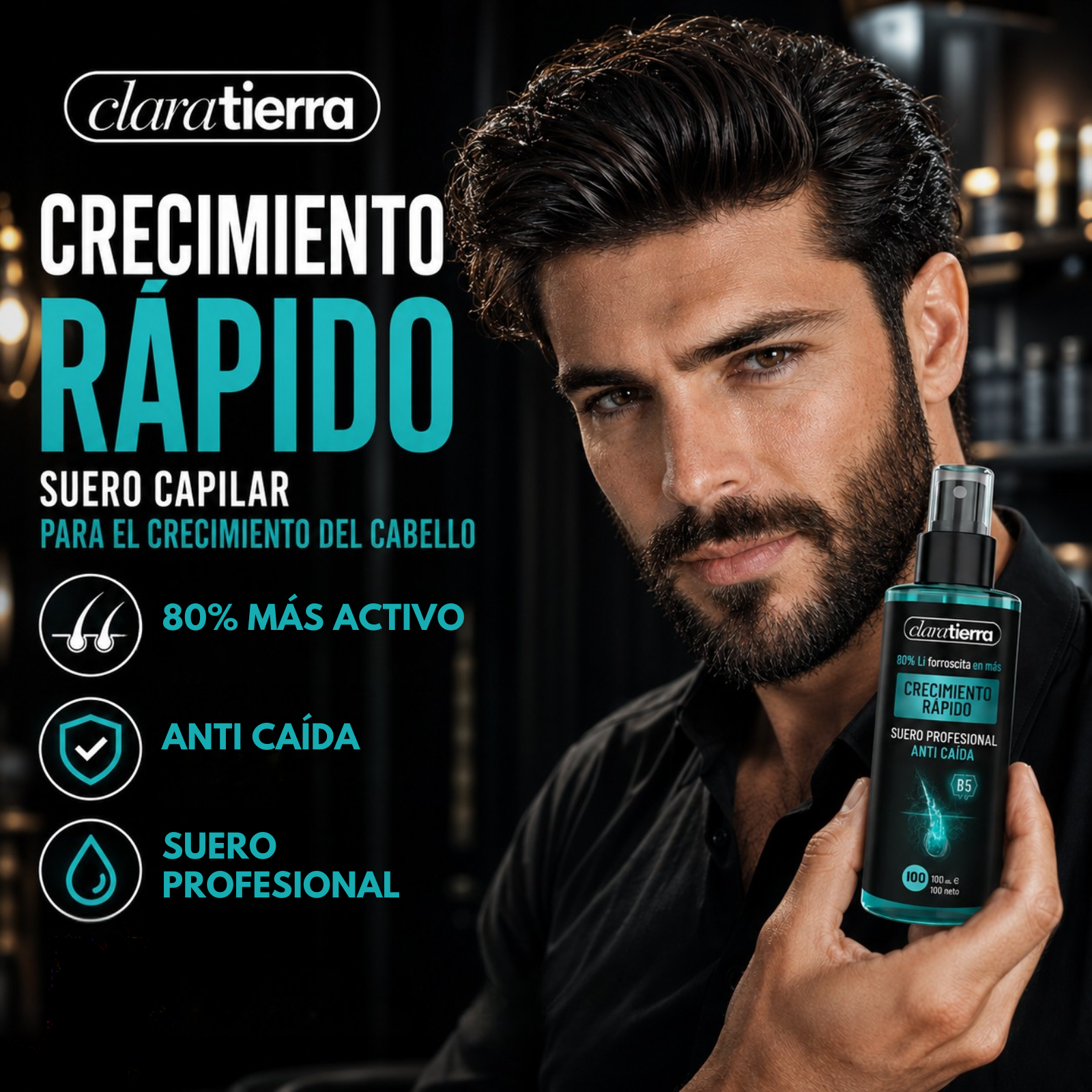 Activador para spray capilar - Reconstruye tu cabello naturalmente