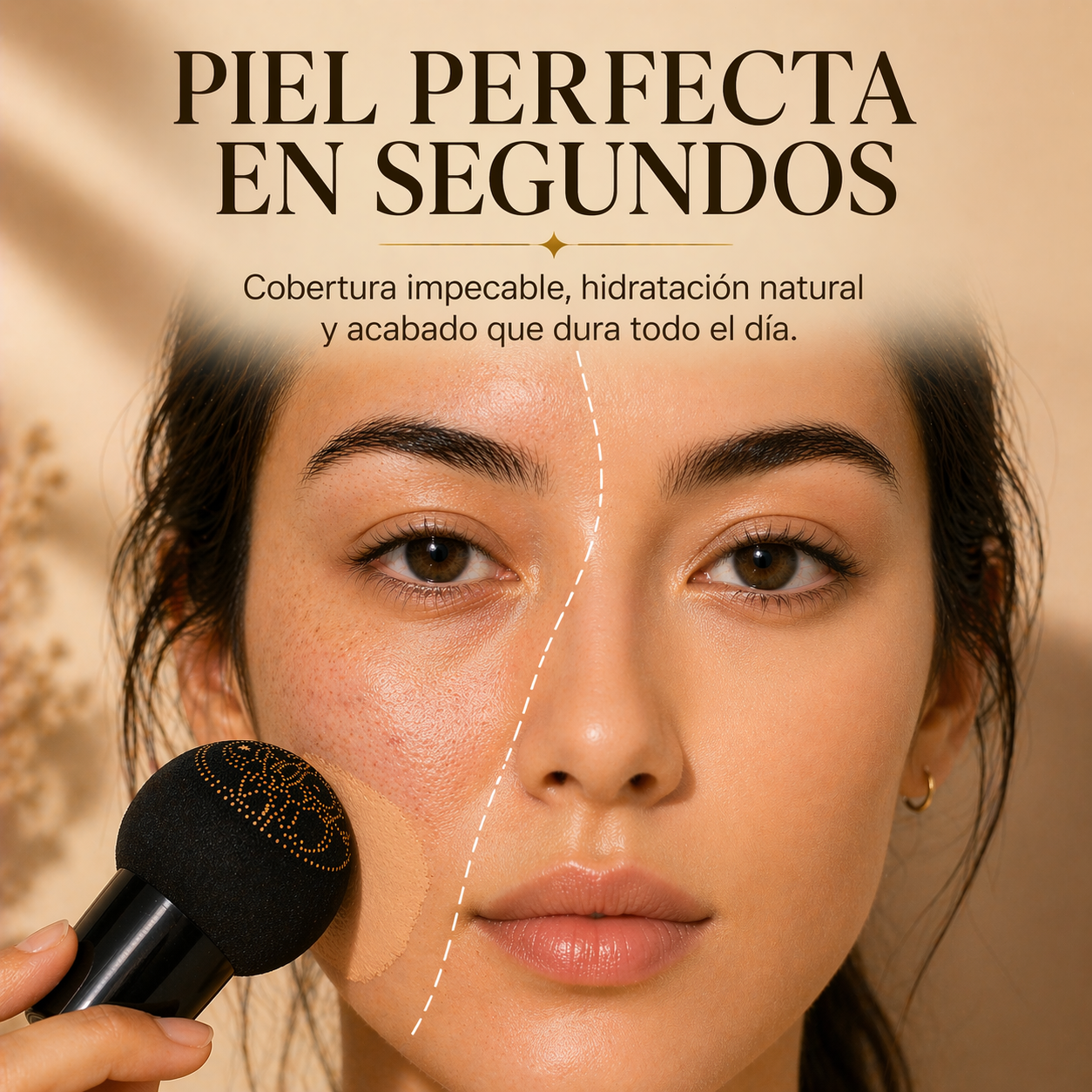 Clara Tierra - Base de Maquillaje Air Cushion