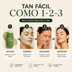 Mascarilla Purificante en Barra de Té Verde