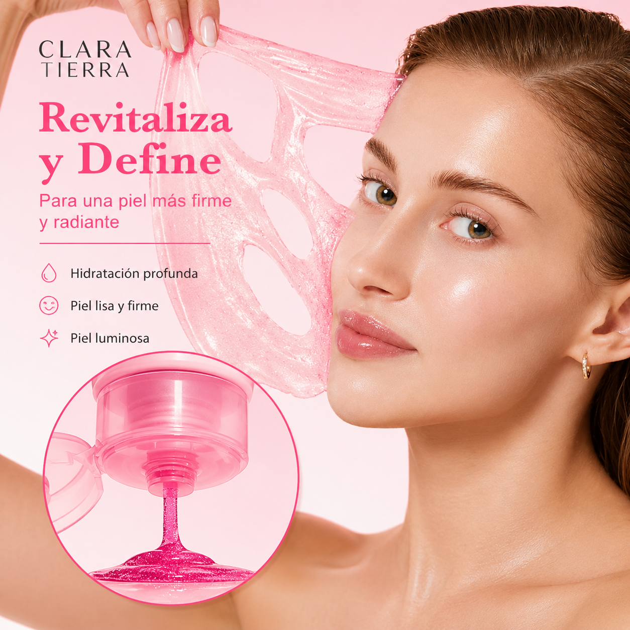 Clara Tierra - Mascarilla Nocturna de PDRN y Cafeína