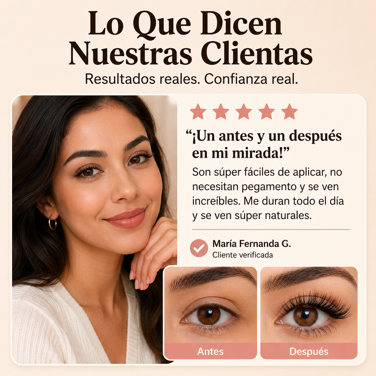 ClaraTierra - Pestañas Magnéticas Premium