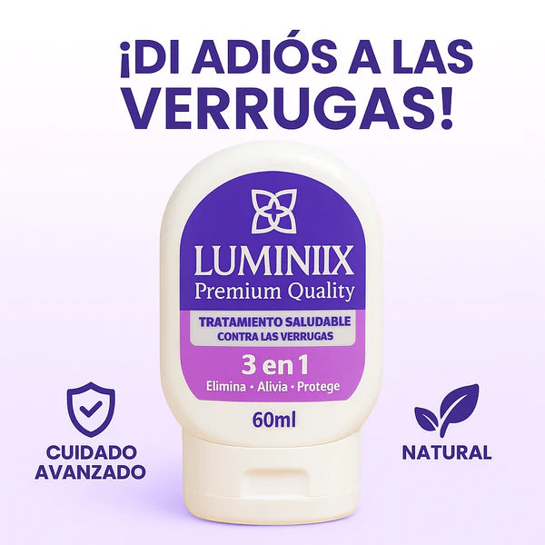Luminiix – Eliminador natural de verrugas para una piel suave y limpia