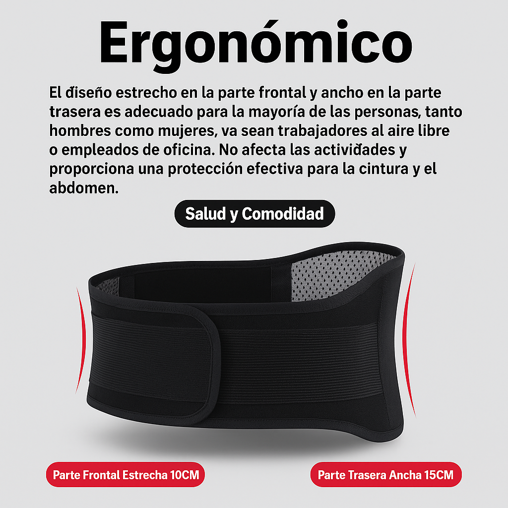 LumbarZen™ – Soporte con Calor Relajante