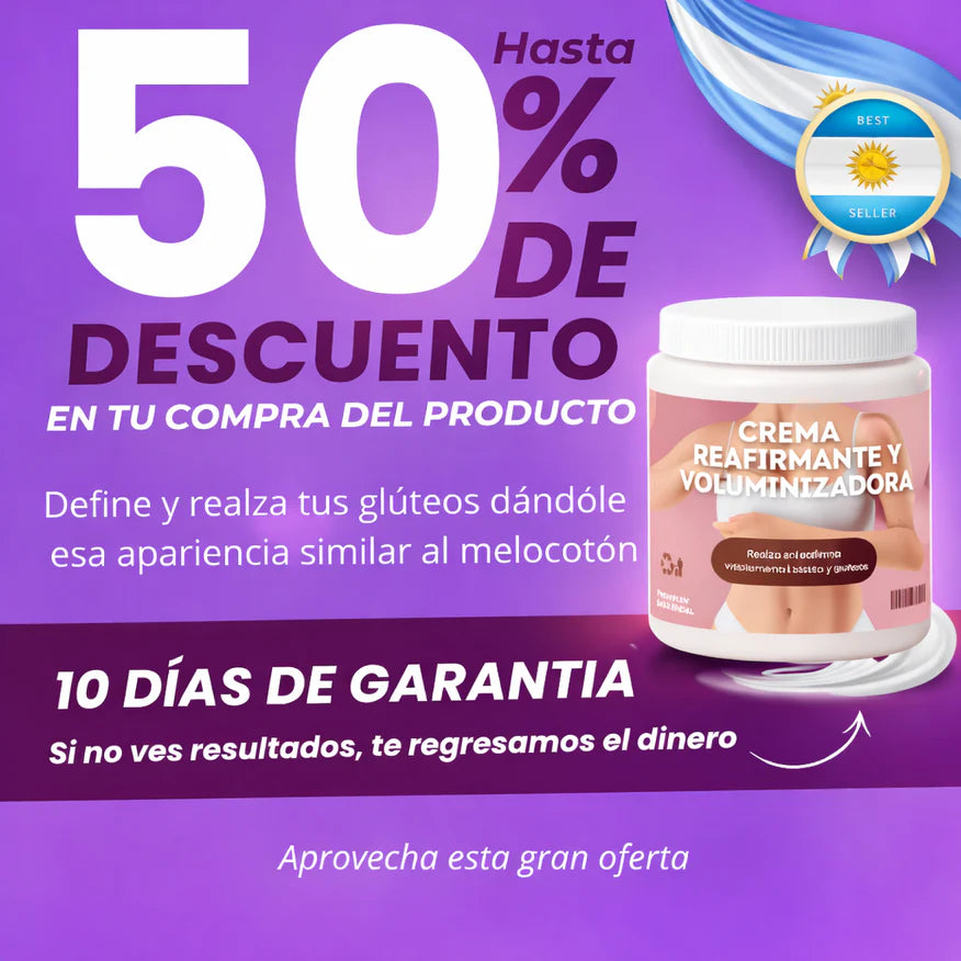 CREMA AUMENTA / LEVANTA GLUTEOS
