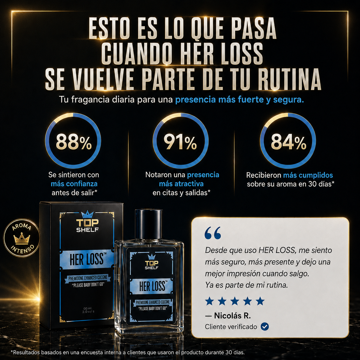 HER LOSS Classic — Presencia que se queda