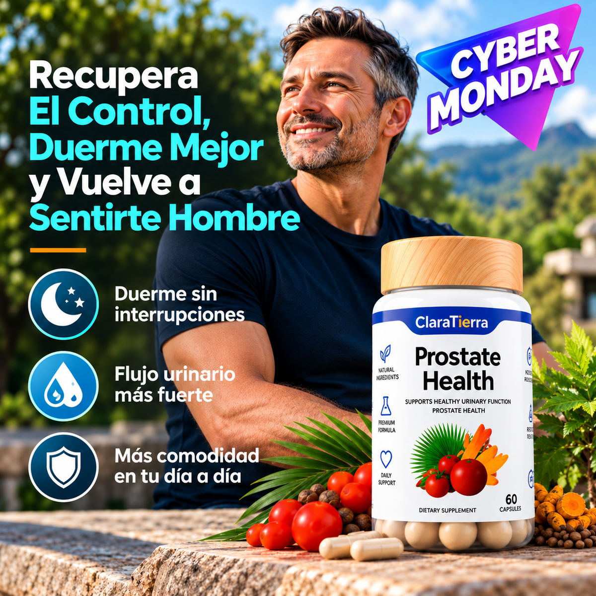 ProstaVital Men – Recupera El Control, Duerme Mejor y Vuelve a Sentirte Hombre (PDP5)