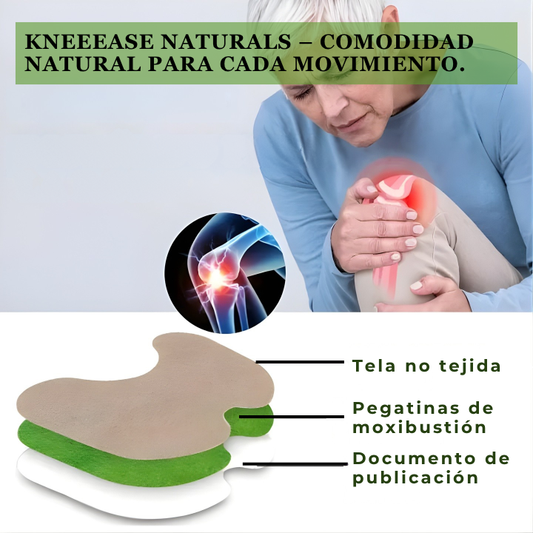 KneeEase Naturals – Comodidad natural para cada movimiento.