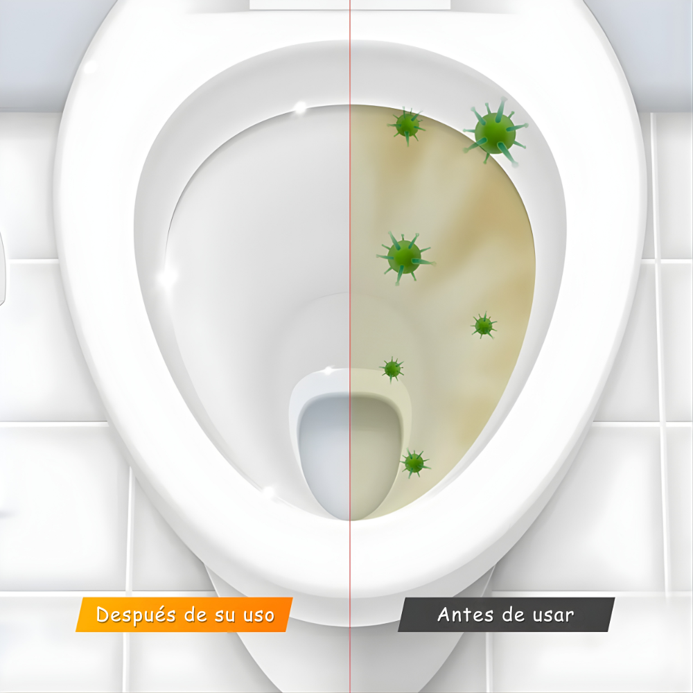 Pastillas limpiadoras para inodoros: limpieza profunda inmediata para un inodoro fresco