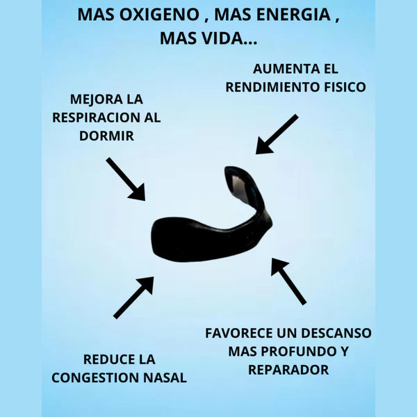 Dilatador Nasal Magnético — Respira Mejor, Duerme Mejor