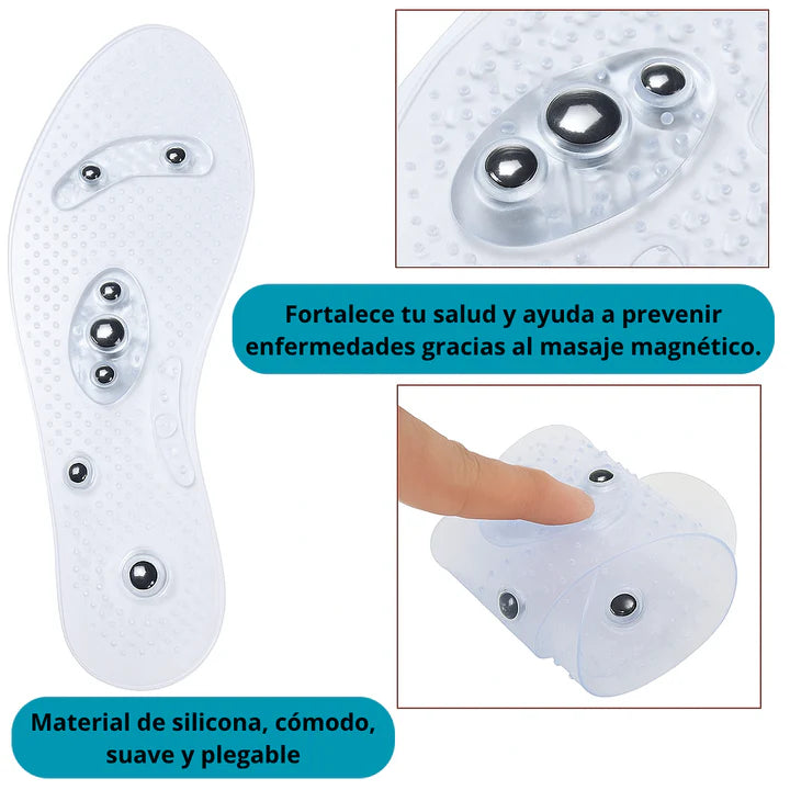 Plantillas Magnéticas Neos Mujer – Alivio de Juanetes, Fascitis y Circulación, Estiliza tu Cuerpo (Tallas de la 35 a la 41, Recortables)