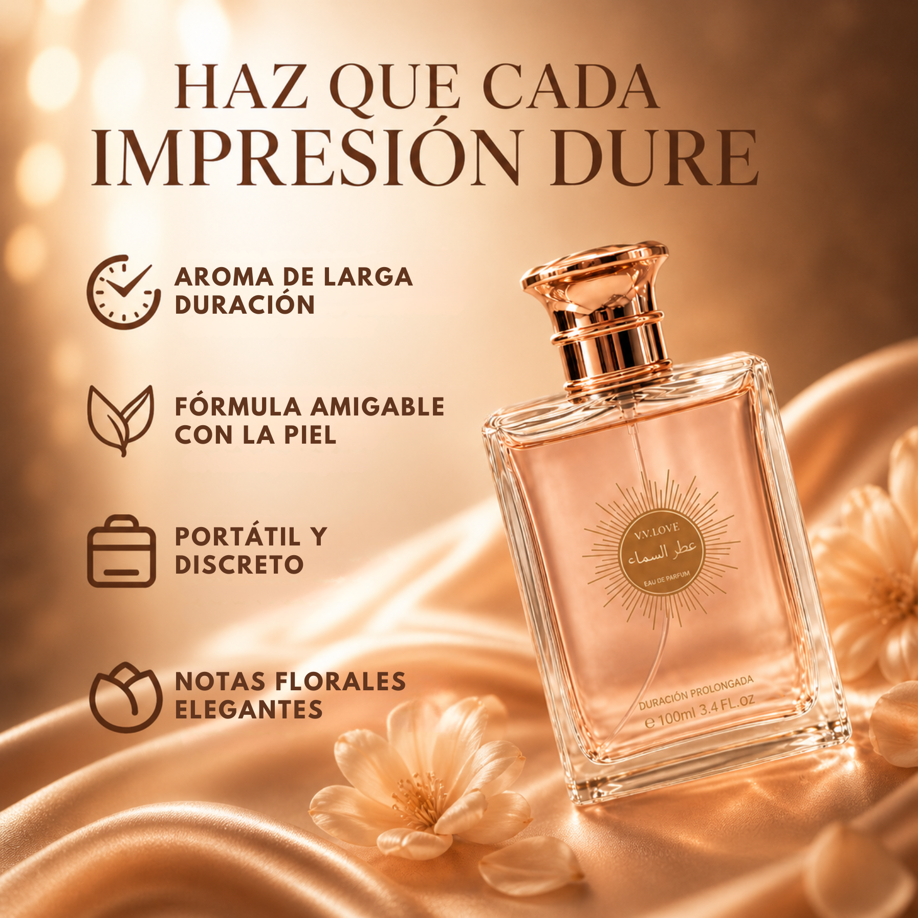 V.V Love Aurora Mist Eau De Parfum - De pasar desapercibida… a dejar una huella.