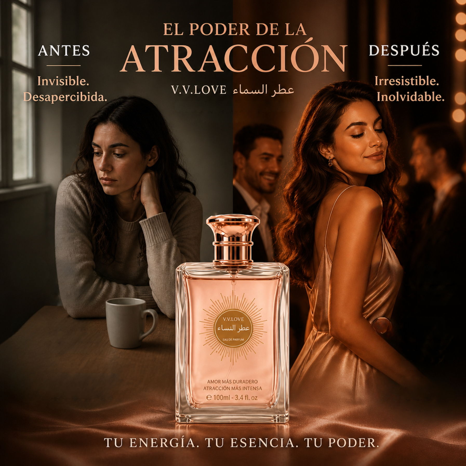 V.V Love Aurora Mist Eau De Parfum - De pasar desapercibida… a dejar una huella.