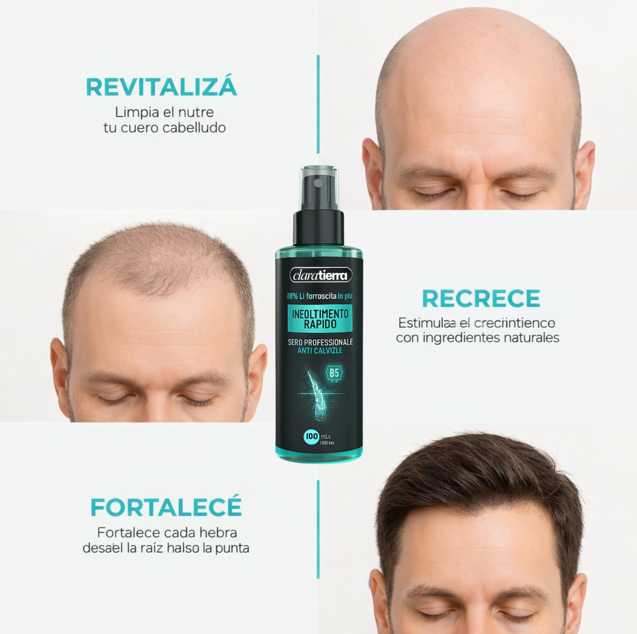 Activador Capilar Intensivo para un Cabello Más Denso y Fuerte