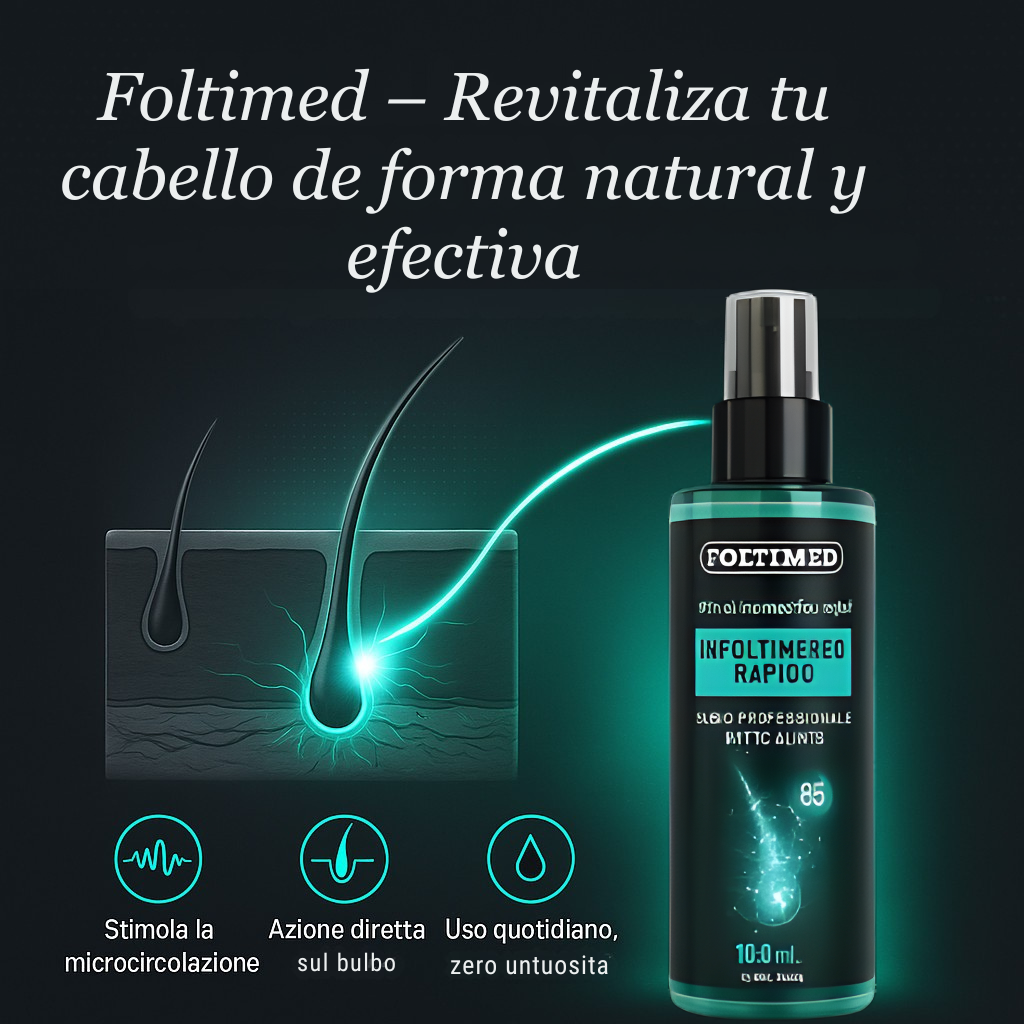 Foltimed – Revitaliza tu cabello de forma natural y efectiva