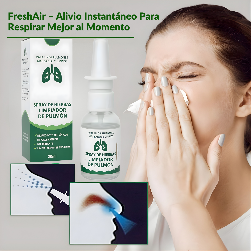 Aire Fresco – Alivio Instantáneo Para Respirar Mejor al Momento