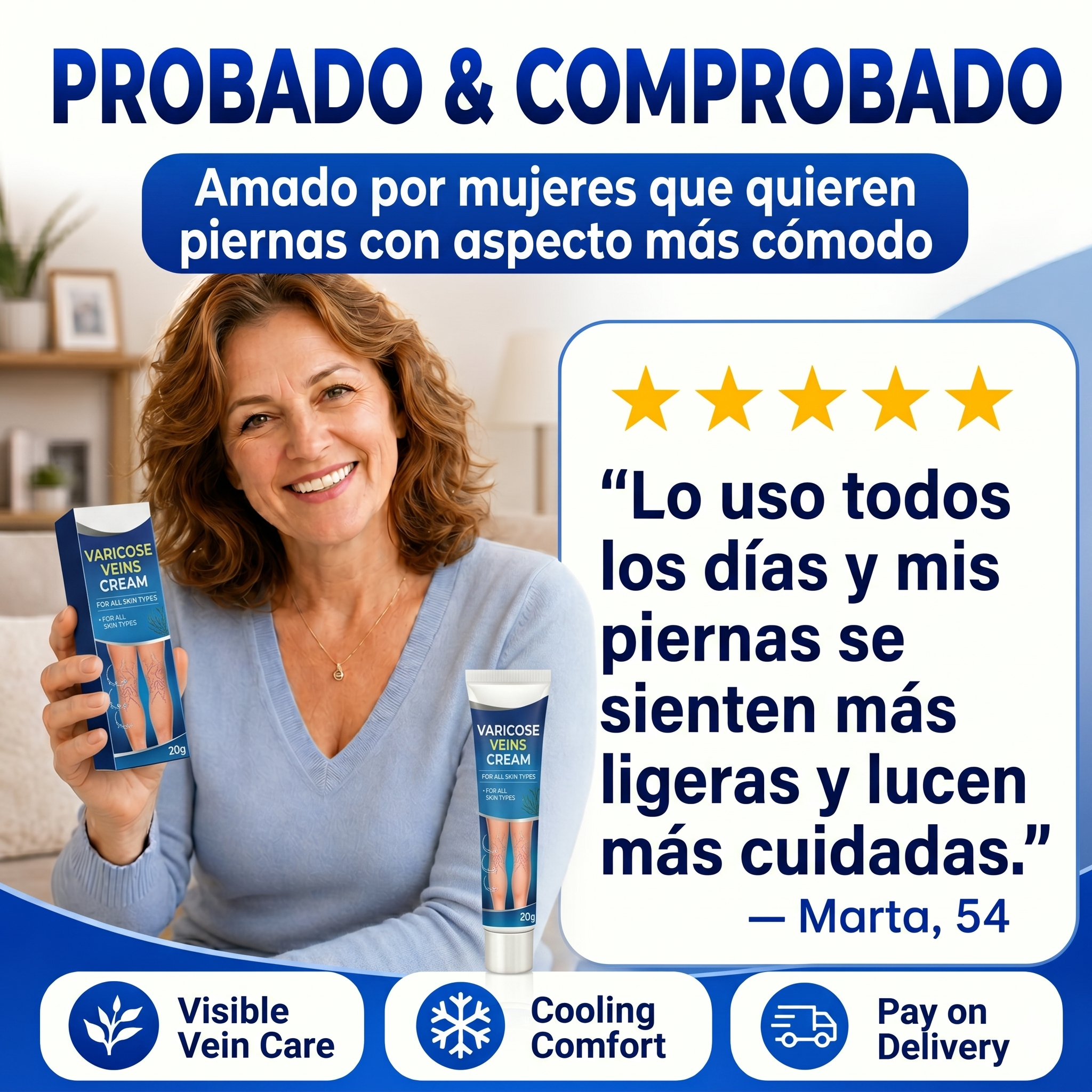 Clara Tierra - Crema Para Venas Varicosas