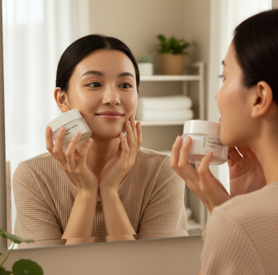 Crema Facial con Centella Asiática