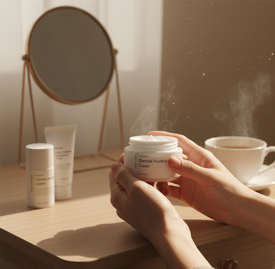 Crema Facial con Centella Asiática