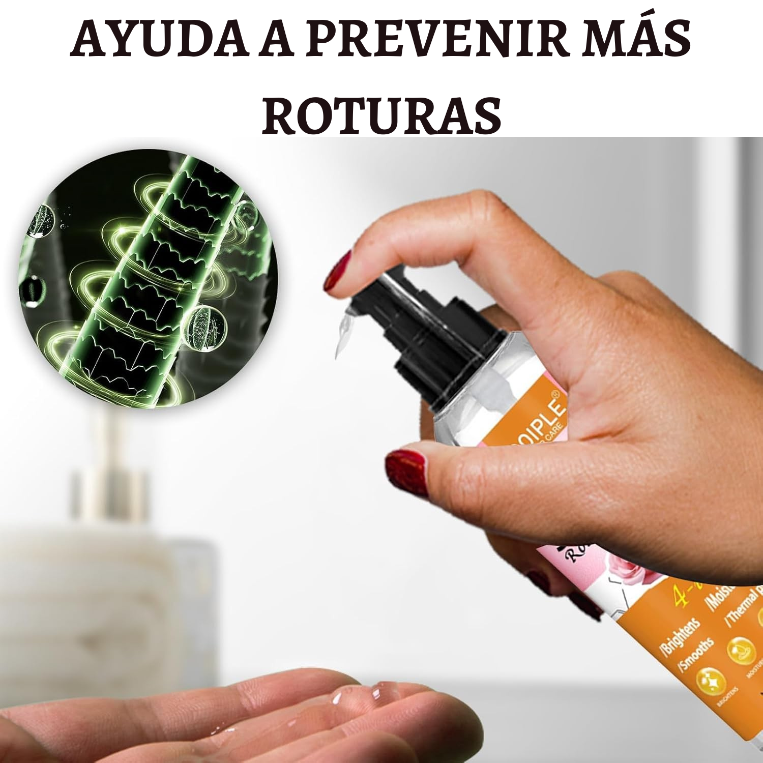 Suero de queratina Alisador